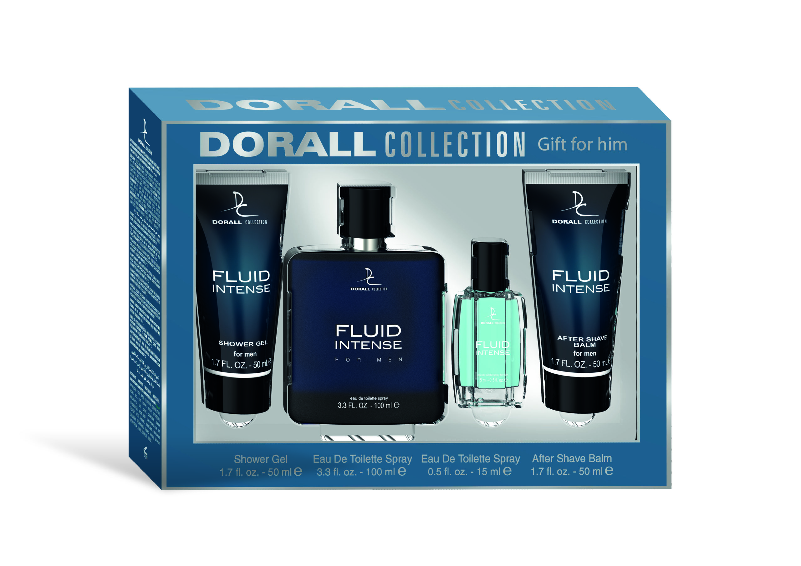Featured image for “Giftset Fluid Intense men 4pcs”