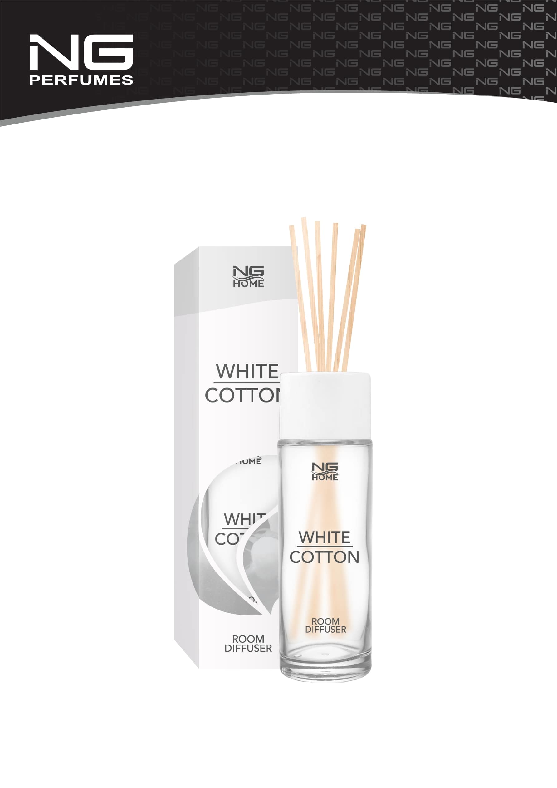 Afbeelding van NG Room Diffuser 100ml <br> White Cotton