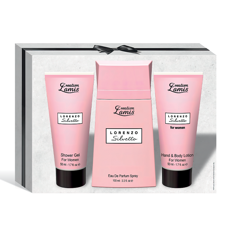 Featured image for “Giftset Lorenzo Silvetto Women 3 pcs”