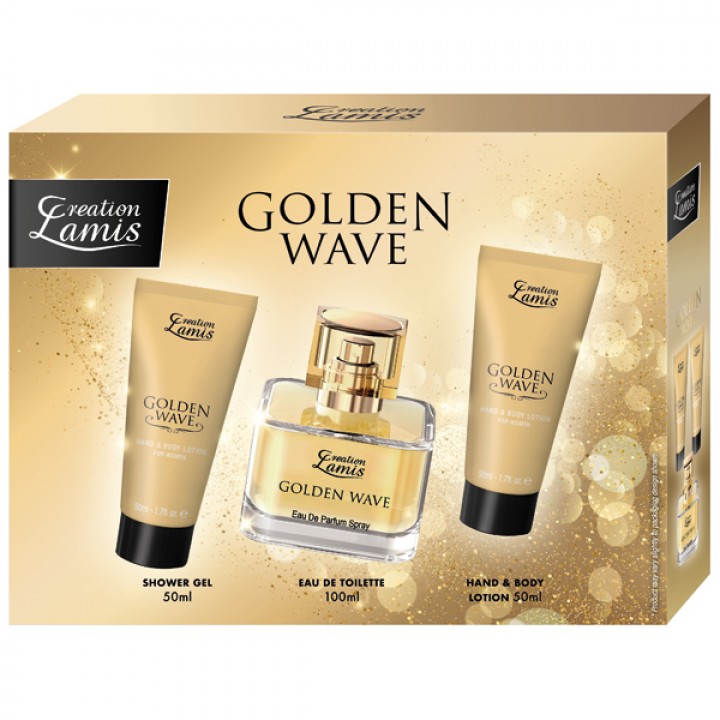 Featured image for “Giftset Golden Wave Women 3 pcs”