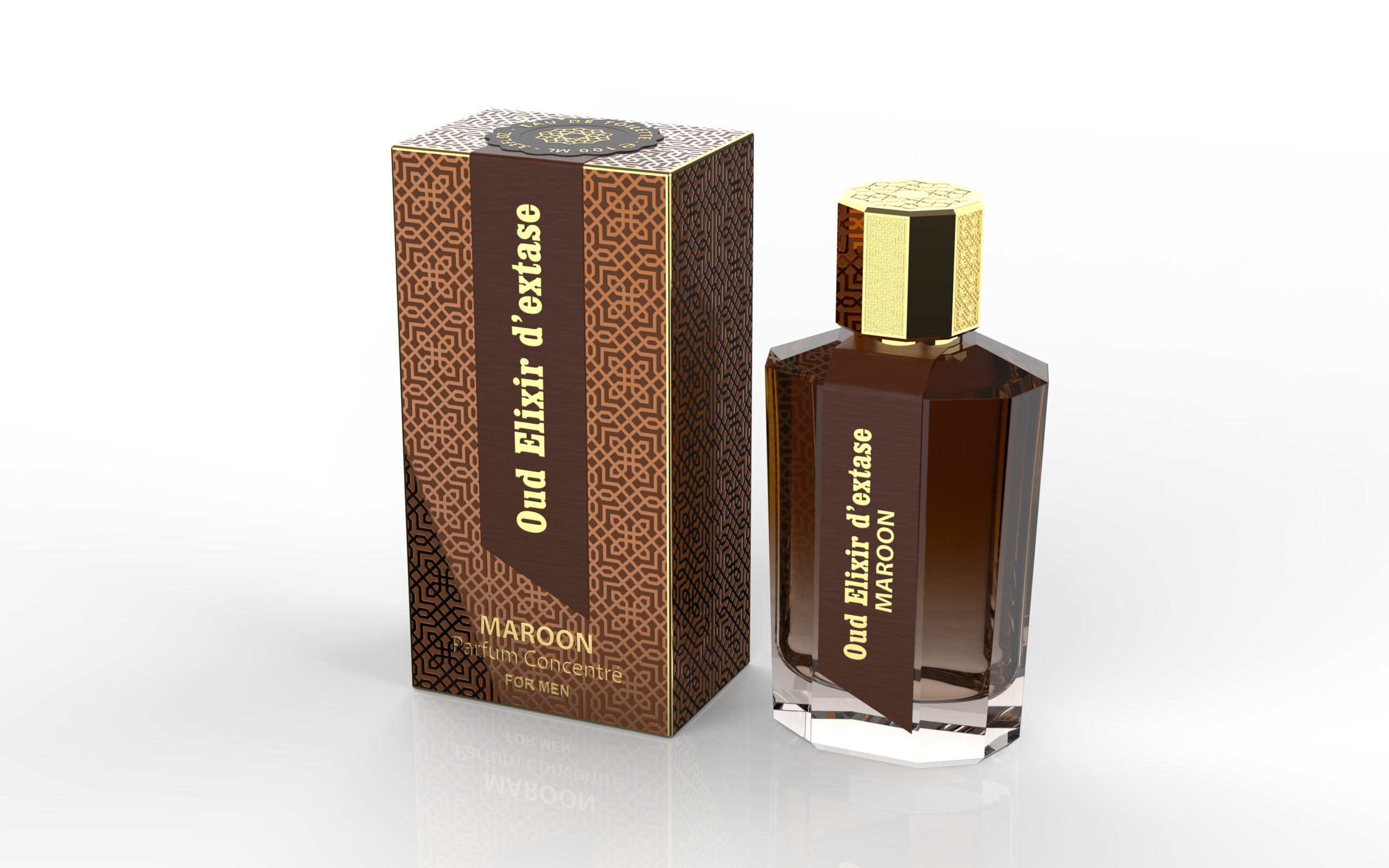 Featured image for “Oud Elixir d’Extase Maroon Parfum Concentre”